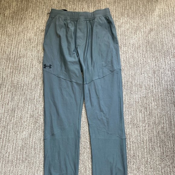 Men's Small Under Armour Running Lightweight Tapered Joggers Gray - Picture 1 of 8